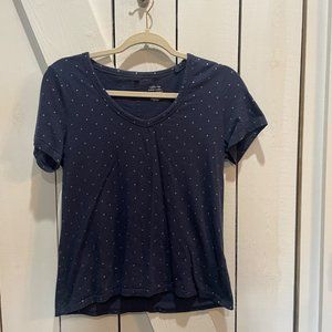 Banana Republic malibu tee blue small